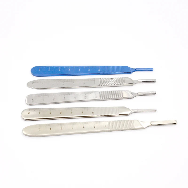 Titanium Blade Handle Bard-parker blade handles stainless steel ophthalmic surgical instrument