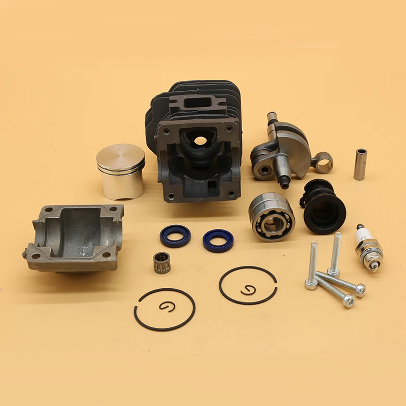 Kit de sello de rodamiento de cigüeñal de pistón de cilindro de 42,5mm, piezas de repuesto para motosierra de jardín STIHL MS250, MS230, 025, 023, MS 250, 230