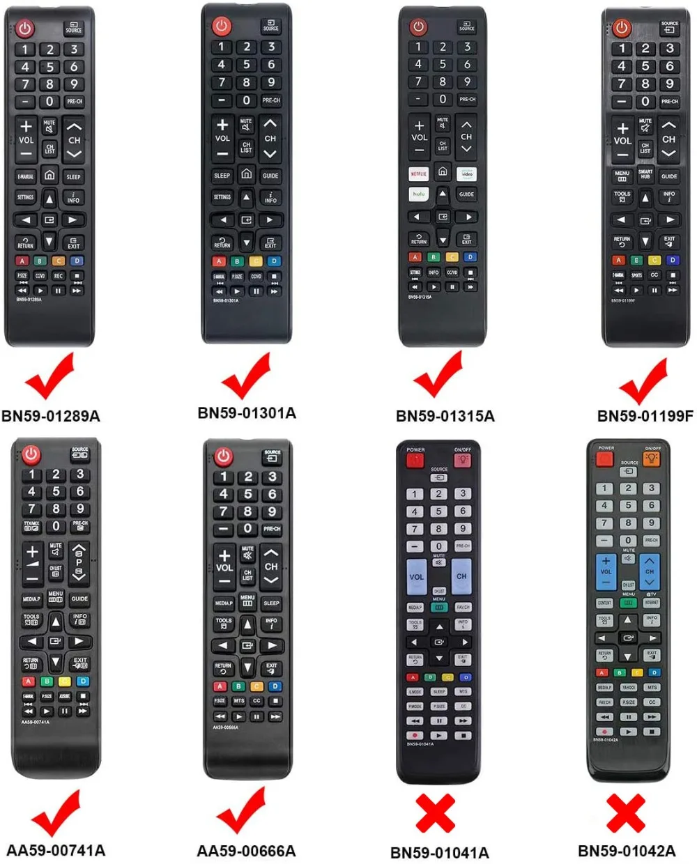 Remote Control Covers for Samsung TV BN59-01199F AA59-00666A 00816A 00813A 00611A 0741A Skin-Friendly Dust-Proof Cases