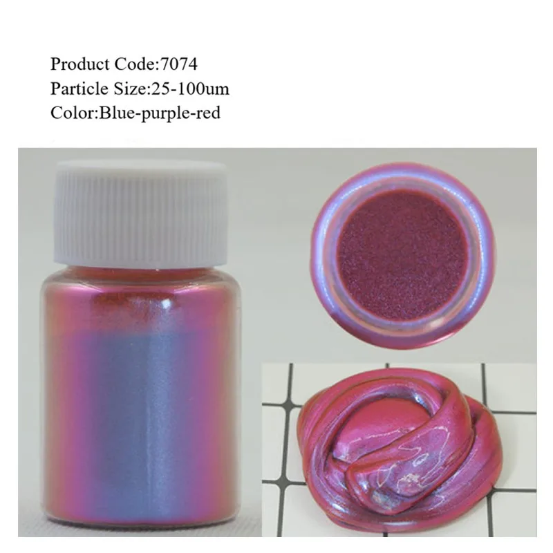 Chameleon Effect  Pearl  Pigment Powder Paint Color Shift with Viewing Different Angle  RC- 7070series  for Cosmetics, Auto