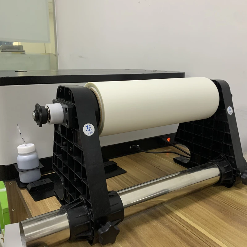 30cm*100m Roll PET Transfer Film 75 Micron For Direct Transfer Film Printing For Epson L1800 i3200 4720 Printhead DTF Printer