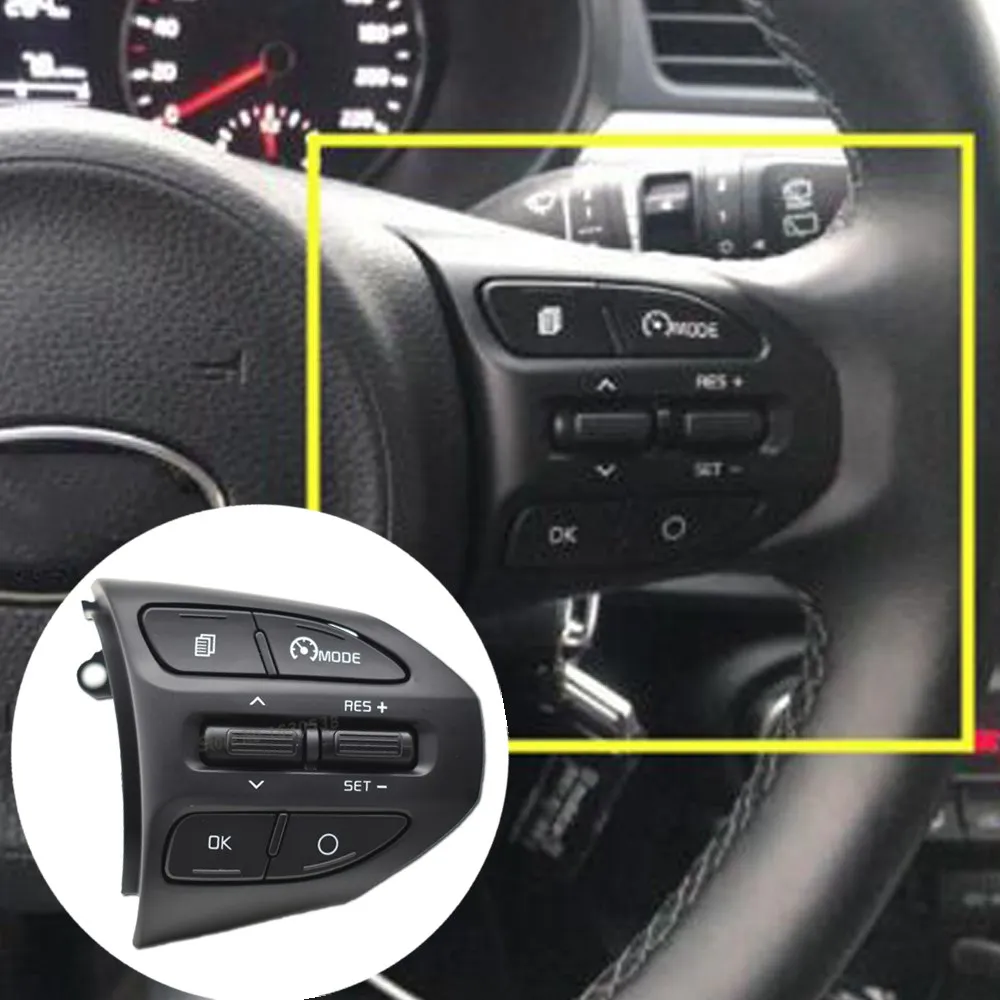 

Steering RH Remote Cruise Control Switch 96720G6010 For Kia RIO K2 Picanto 2017 2018