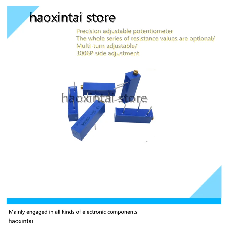 3006P precision multi-turn adjustable potentiometer 1K2K5K10K20K50K100K200K500K 103 104