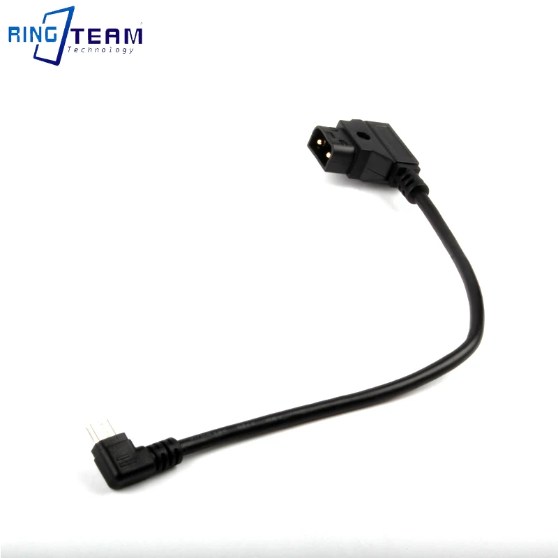 D-TAP To Micro USB Right Angle Elbow Interface Transfer Cable For Iron Head Force N Power V Port Battery