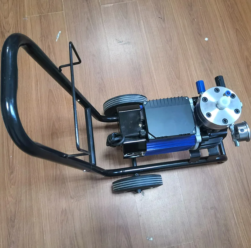 220V 3.5Kw Mesin Penyemprot Tanpa Udara Tekanan Tinggi Cat Lateks DF990 Mesin Penyemprot Cat Rumah Tangga Kecil