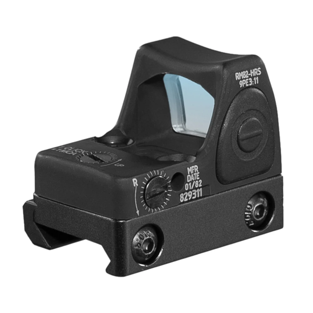 Imagem -03 - Fogo Lobo 3.25 Moa Red Dot Sight Colimador Glock 19 Reflex Scope Caça Led Ajustável Baixo Picatinny Rail Mount