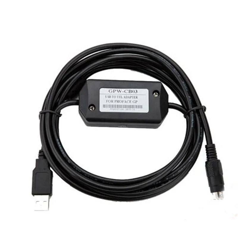 Elecalt Touch Screen Programming Cable RS232 GPW-CB02 GPW-CB03 With CD USB interface download for DIGITAL GP/Proface touch panel