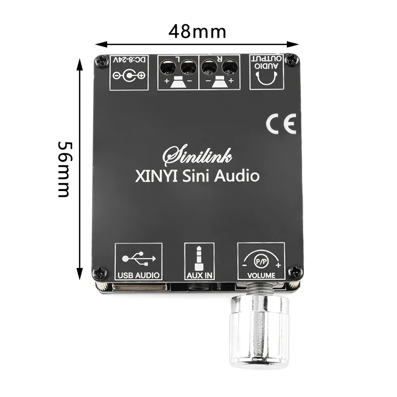 Placa amplificadora de potencia Digital, estéreo, compatible con Bluetooth, XY-C50L, doble canal, 2,0, 2,1, BT5.0, módulo amplificador, 100W x 2, 50W x 2, nuevo