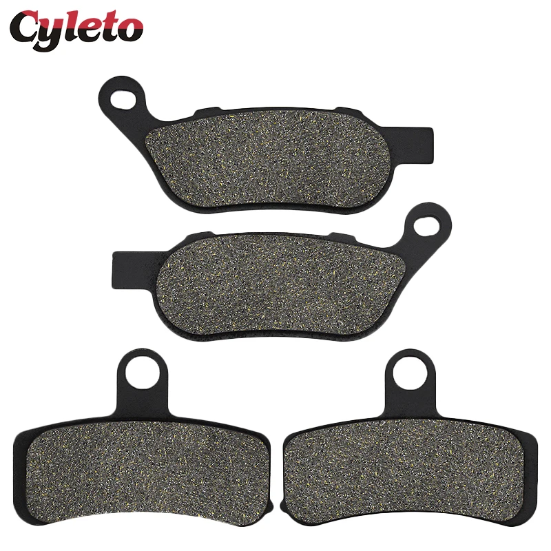 

Motorcycle Front Rear Brake Pads for Harley Fat Boy FLSTF FLSTFB Heritage Softail Deluxe Custom Slim FLS FLSTC FXST FXSTC FLSTN