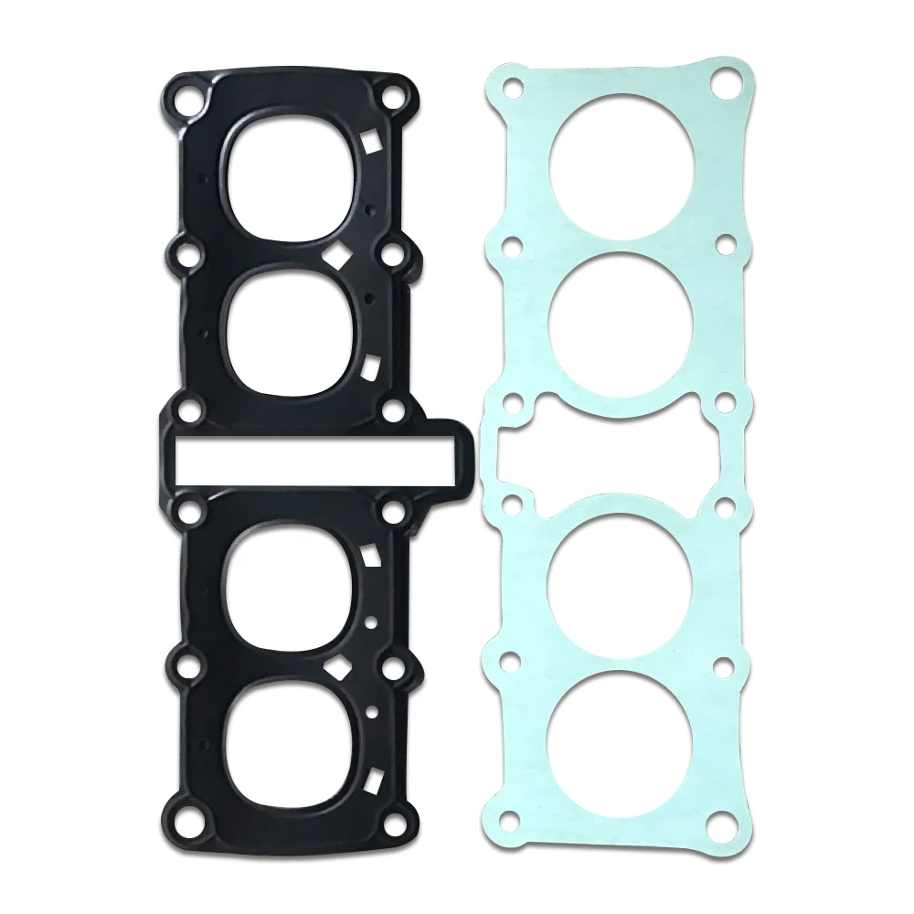 Motorcycle Upper and lower cylinder head gasket for Yamaha FZR250 FZR250R FZR250RR ZEAL250 (46X IHX 3KR 3LN)