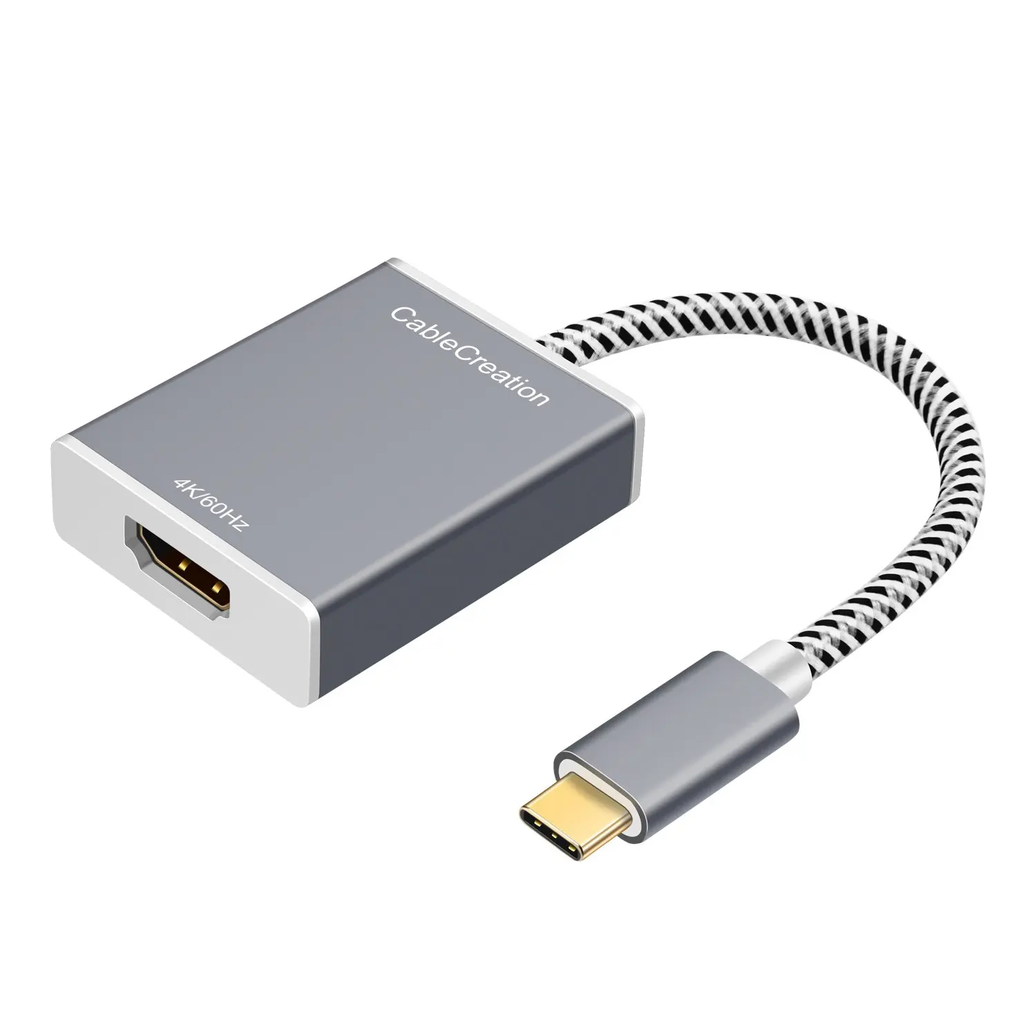 USB C to HDTV 4K @60HZ Type C (Compatible Thunderbolt 3) to HDM Adapter MacBook Pro iPad MacBook Air Yoga 910/720 Samsung S8/S9