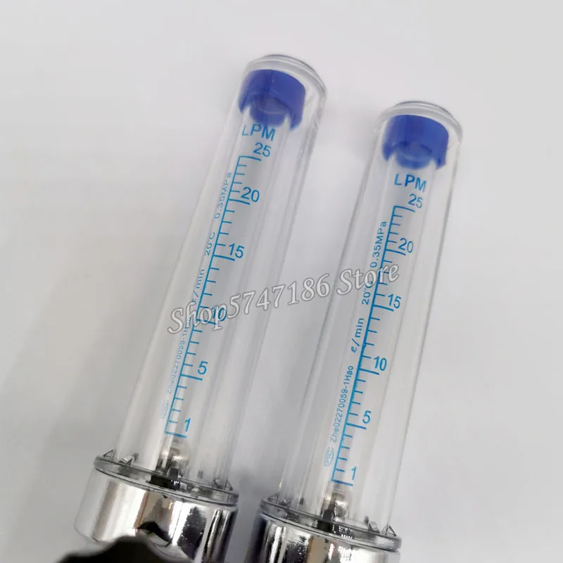 Original factory Ar Tube Dual-tube Flowmeter AR Double Tube Argon Pressure Reducer Switch