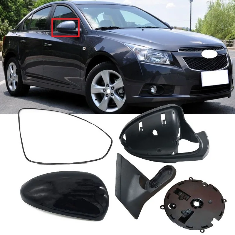 Yasong pour Chevrolet Cruze 2009-2013 porte de vue arrière couvercle de rétroviseur latéral cadre en verre léger Support de Base Support de coque orthèse