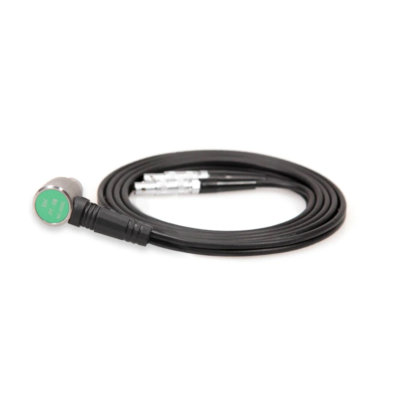 YUSHI PT-08B Probe Ultrasonic Thickness Transducer 5MHz Dual Element Thickness Probe with Integrated LEMO 00 Connector