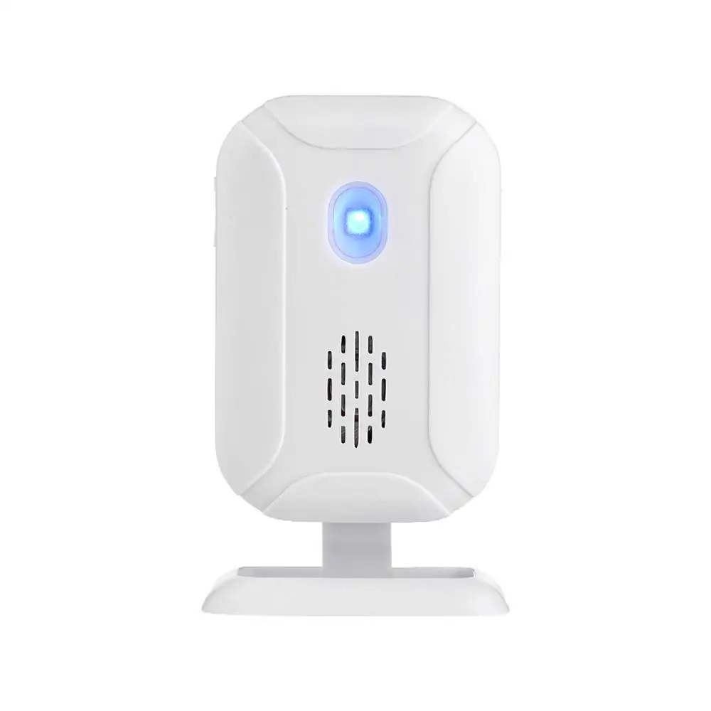 Timbre de bienvenida comercial inalámbrico, Sensor de movimiento infrarrojo de seguridad para el hogar, Detector de puerta de entrada, Alarma para