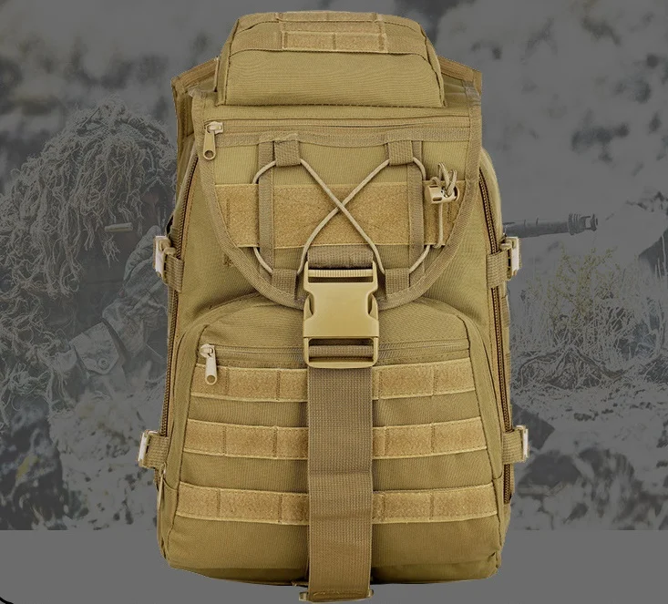 Zaino Tattico Militare VINBAGGE 35L In Nylon Impermeabile Per Escursionismo E Viaggio - 5