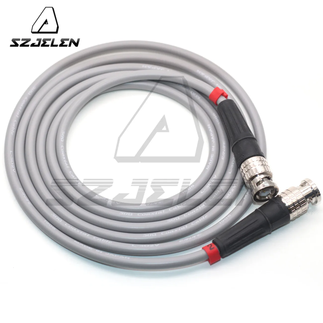 Neutrik BNC to BNC 50-Ohm Coax Cable, CANARE L-3D2V  50 OHM Cable for LECTROSONICS ALP690