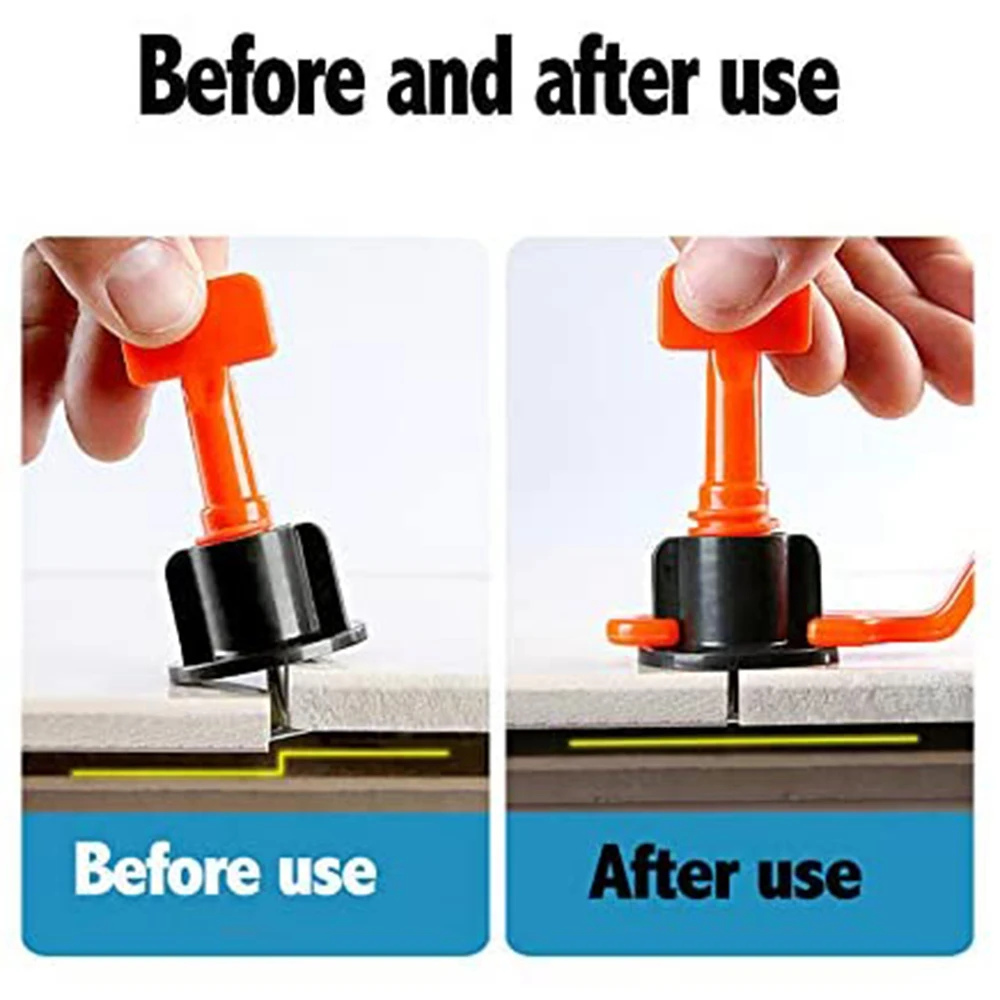 ใหม่ 126 ชิ้นระดับ Wedges Tile Spacers สําหรับพื้นกระเบื้อง Spacer Carrelage ระบบปรับระดับกระเบื้อง Leveler Locator Spacers Plier