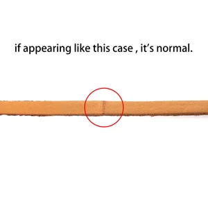 Retro echtes Kuhlederseil, gerade Strang, Fit-Halskette, Armbänder, DIY-Zubehör, 2 Meter, 3 Farben, 2-10 mm 12 Hauptverkauf Tennis Buffalo - №9