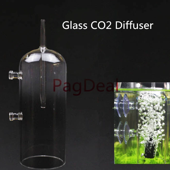 Glass Air Bubbles Glass Cup Air Stone Purge Oxygen Aeration for Aquarium Plant Fish Tank Stop Bubble Sputtering Protector