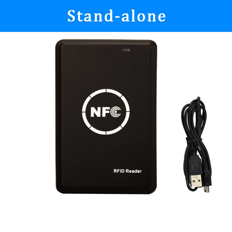 RFID-Kopierer, Duplikator, 13,56 MHz, Schlüsselanhänger, NFC-Smartcard-Leser, Schreiber, 125 kHz, verschlüsselter Programmierer, USB, UID, T5577, EM4305-Karten-Tags