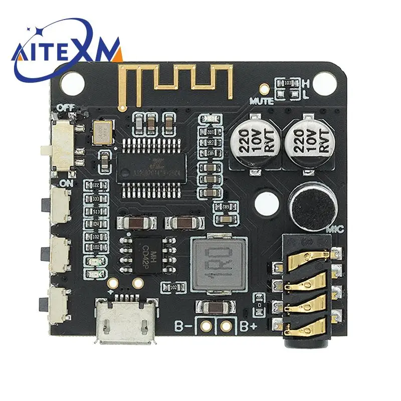 Bluetooth Audio Receiver board Bluetooth 4.1 BT5.0 Pro XY-WRBT MP3 Lossless Decoder Board Wireless Stereo Music Module With Case