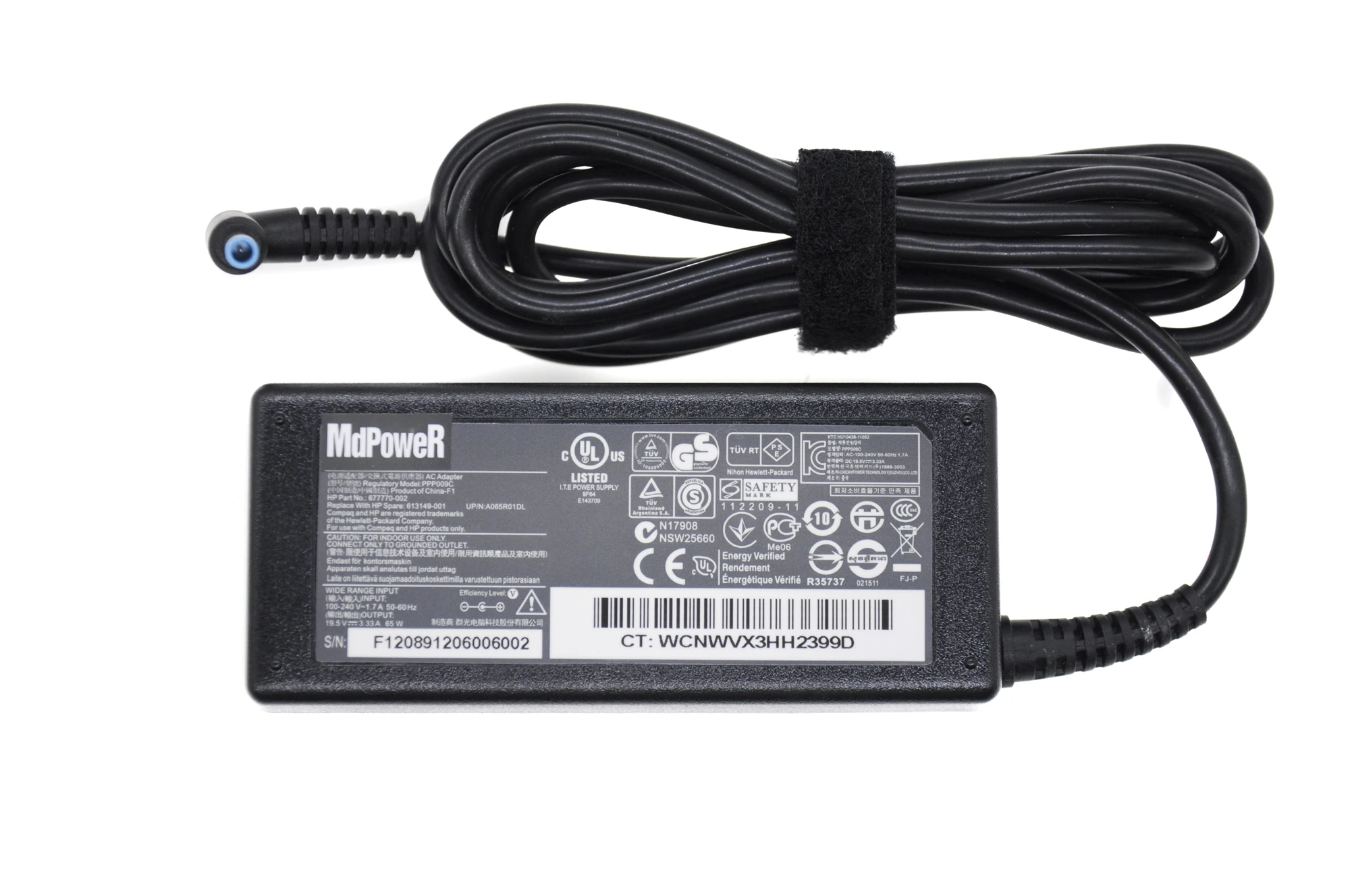 

Original 19.5V 3.33A AC adapter laptop charger For HP TPN-F112 TPN-F113 15P224TX HSTNN-LA15 TPN-F114 TPN-Q117 TPN-Q118 TPN-i119