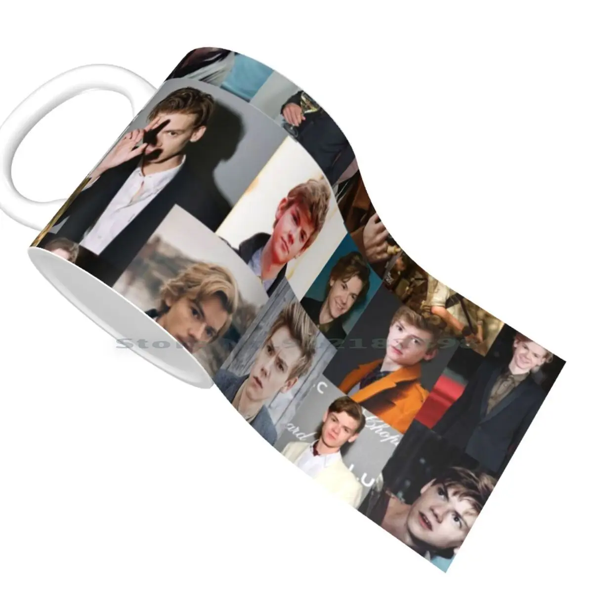 Thomas Brodie-Sangster Collage tazze in ceramica tazze da caffè tazza da tè al latte Thomas Brodie Sangster The Maze Runner Newt Thomas