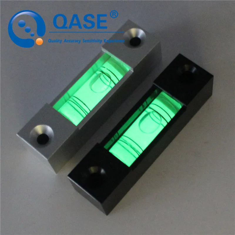 Imagem -06 - Mini Nível de Bolha de Material Metálico Luminoso Horizontal Quadrado com Função de Visão Noturna tipo Barra