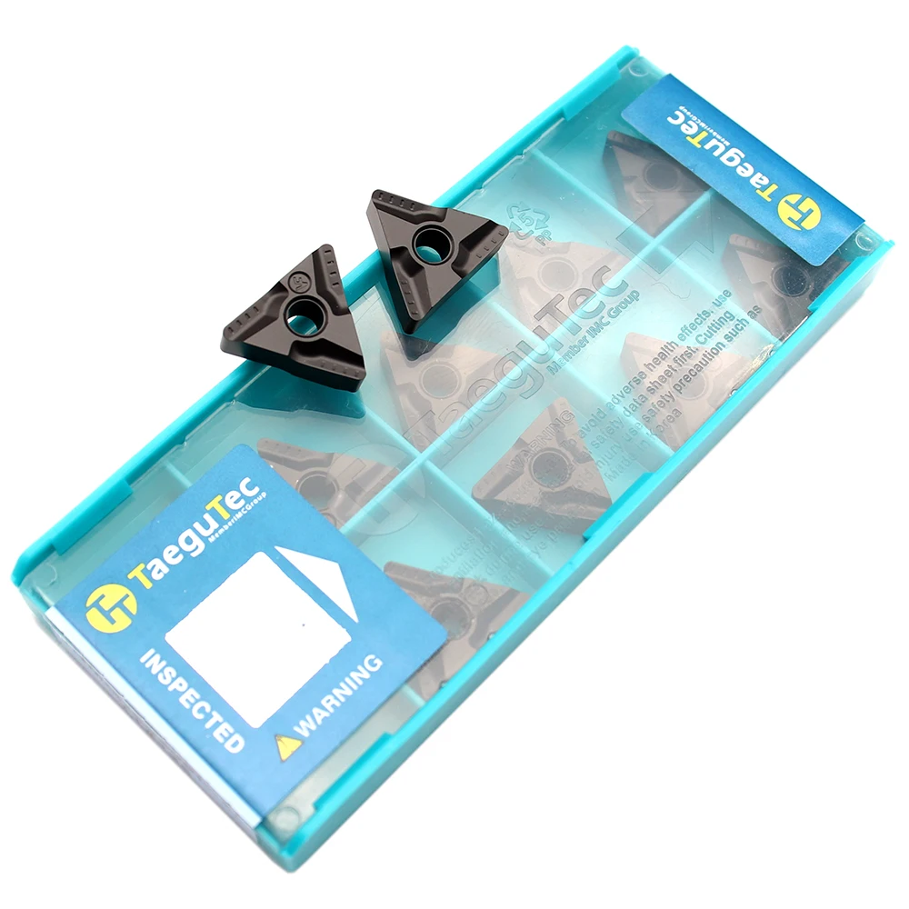 Herramienta de torneado externo TNMG160408, L-VF TT4125, acero de procesamiento, TNMG 160408, inserto de carburo, cortador de torno, 10 Uds.