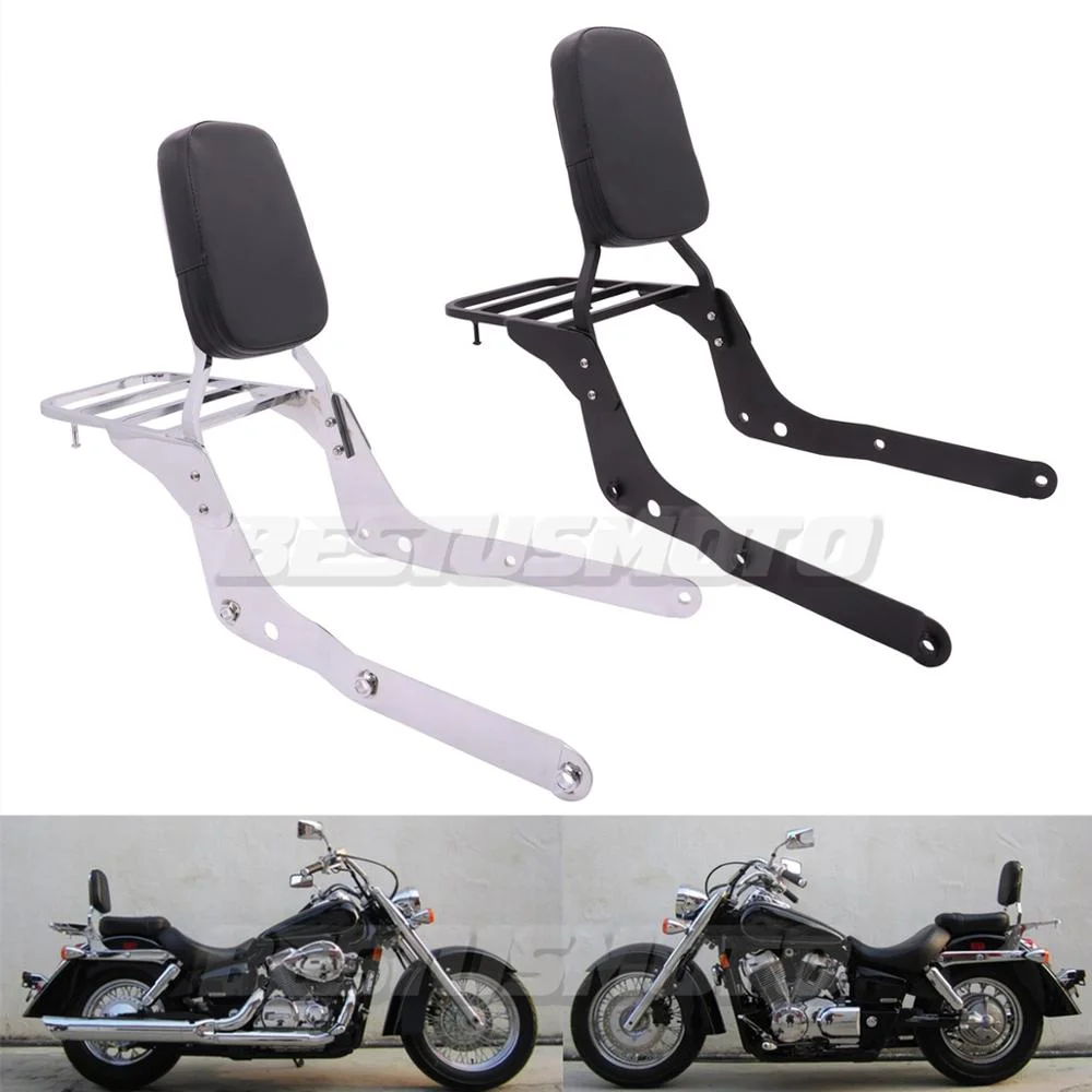 

Motorcycle Backrest Sissy Bar w/Luggage Rack For Honda Shadow Aero VT 750 750C VT750 VT750C 2004-2022 2021 2020 2019 2018 2017