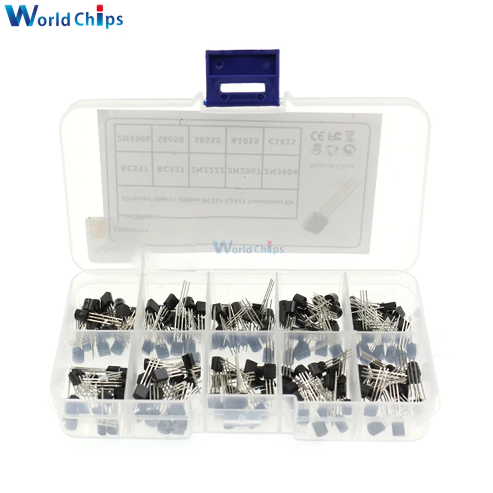 Kit de sortimento transistor de 200 tamanhos com 10 para-92, bcpisca-pisca, 2 polegadas, 2 polegadas, mbps, 2 polegadas, s, s, 50, s8550, a1015, c1815, pnp/npn