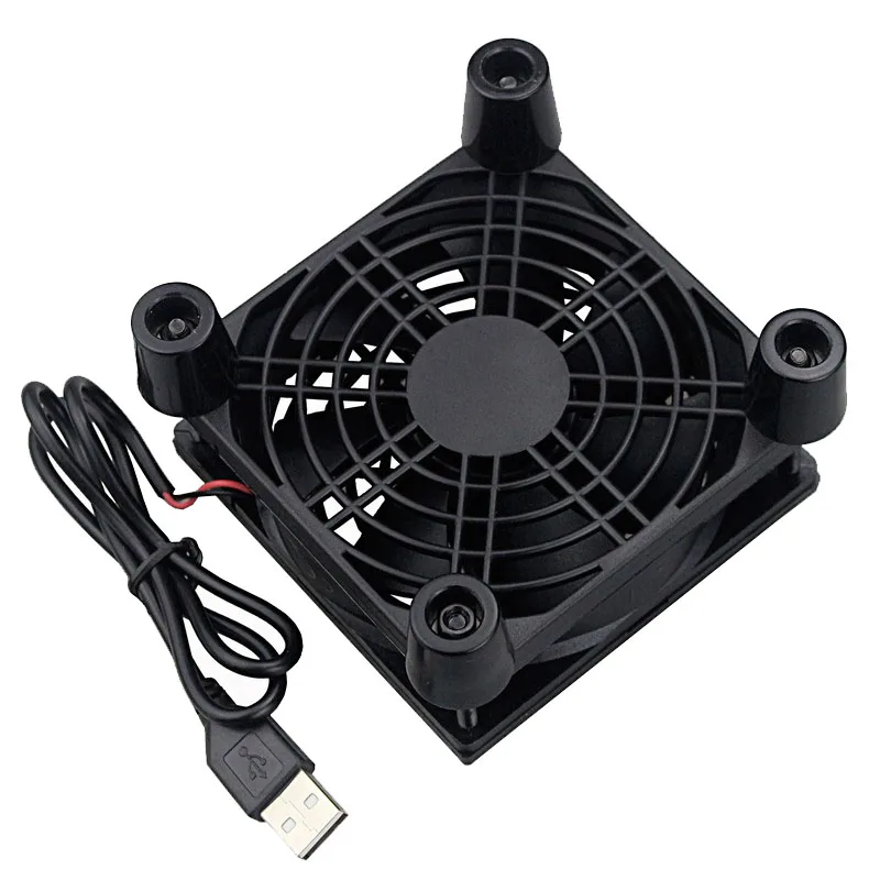 Gdstime 5V USB 92x92x25mm Router Fan TV Box Kühler 92mm 92mmx2 5mm 9225 Micro Computer Stille DIY Desktop Kühler Fan