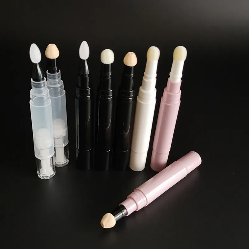 10pc/lot 5ml Foundation Dispensing Refill Pen Rotating Vacuum Nail Up Bottle Pen Cosmetic Gloss Lip Polish Pen Empty Tool