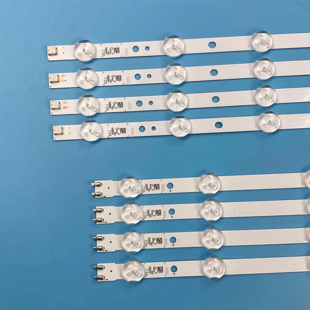 New 8pcs/Kit LED strip for SAMSUNG 50 TV UN50H5303 UN50EH5000 DF500BGA B1 BN96 28770A BN96 35206A D3GE 500SMA R3 LM41 00001Q