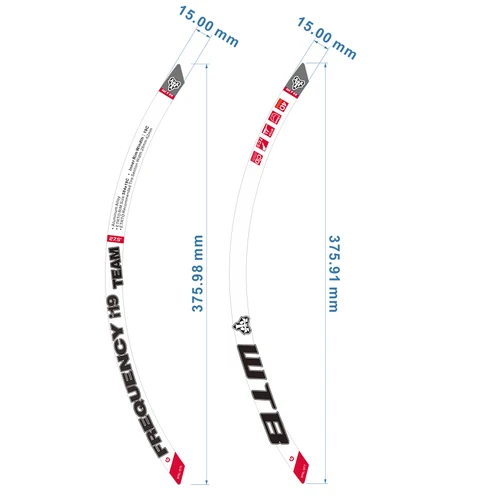 Imagen 2 del producto WTB-Frequency-i19 juego de ruedas pegatinas bicicleta ruedas de 27,5 pulgadas pegatinas para llantas de bicicleta de montaña pegatinas para llantas