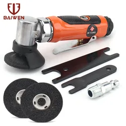 2 Inch 15,000 RPM High Speed Pneumatic Angle Grinder Air Grinding Tools Multifunction Polishing / Cutting Machine With 2'' Wheel