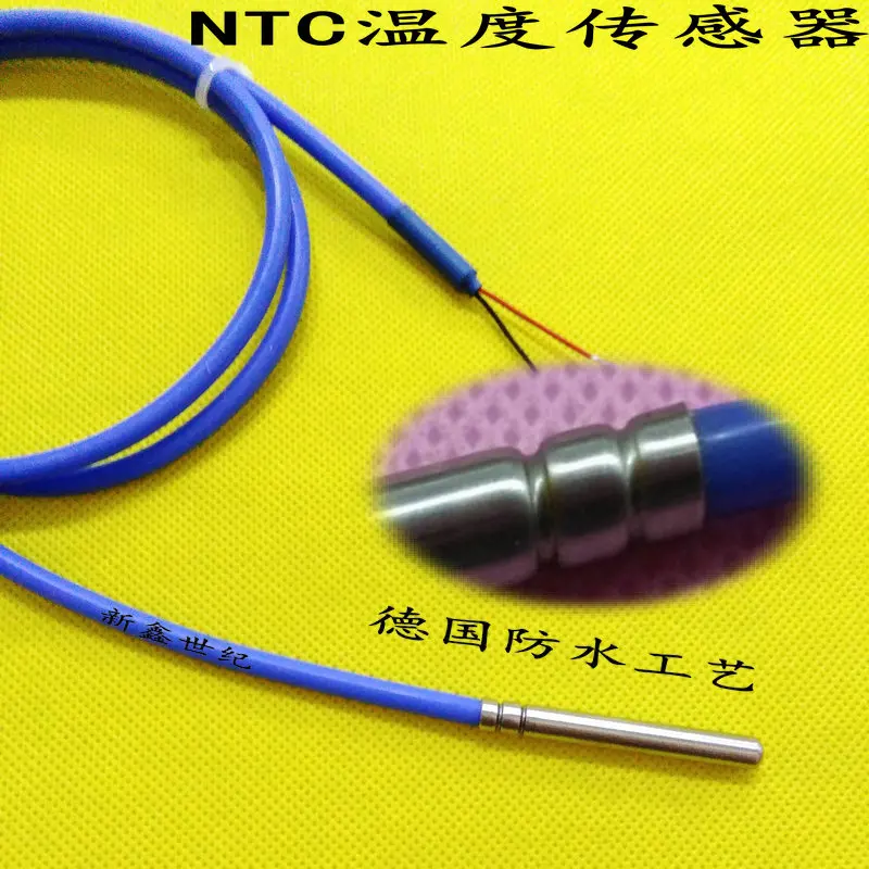 NTC10K Thermistor Temperature Sensor Waterproof Temperature Probe 1K2K3K5K20K30K50K100K1%