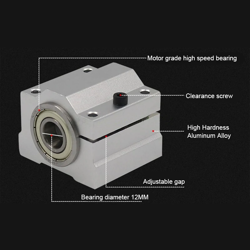 Table Saw Spindle Assembly Miniature Woodworking Table Saw No Moving Spindle Seat Mini Cutting Machine Circular Saw Table