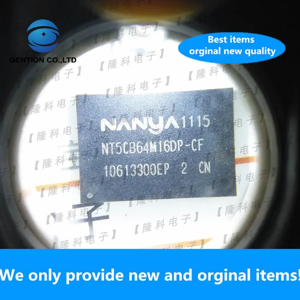 

10PCS 100% New original New NT5CB64M16DP-CF original BGA NT5CB64M16DP South Asia memory chip 64M