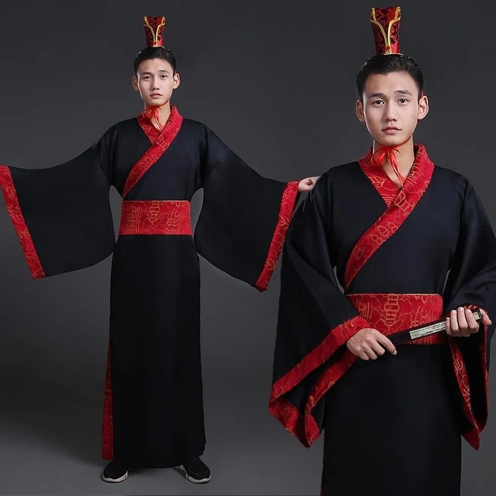 Traditional Chinese Ancient Costumes Hanfu Men Women Ministers' Official Uniforms Chinese Scholars Knights Chinese Costume Party
