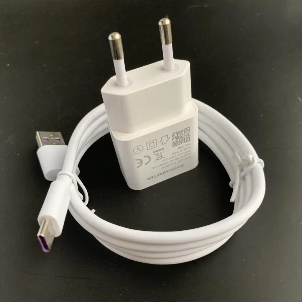 for Huawei P30 Pro Charger 5V SuperCharge adapter Fast Charge 5A Usb Type C Cable For Mate 20 10 pro Honor Magic 2 V8 V9 V10