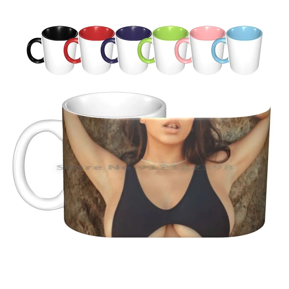 Sexy Autumn Falls Ceramic Mugs Coffee Cups Milk Tea Mug Autumn Falls Autumn Falls Hot Sexy Boobs Tits Lips Big Creative