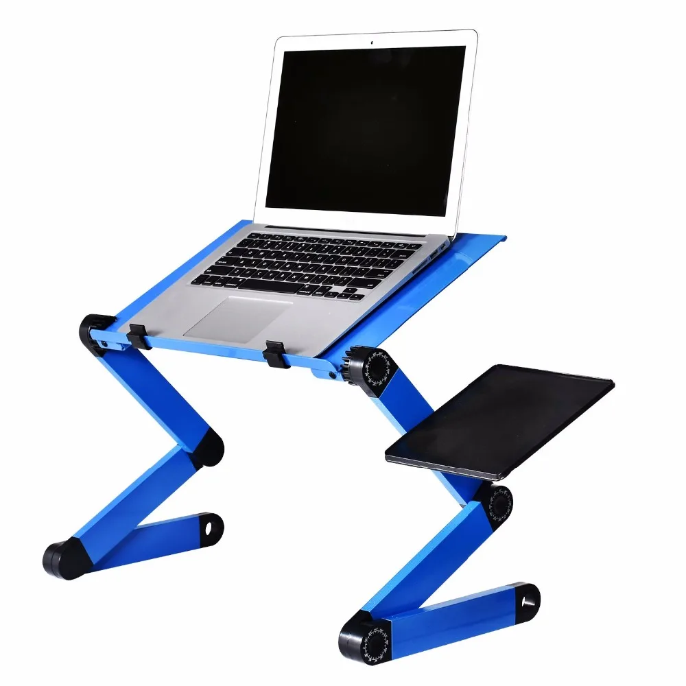 Adjustable Portable Laptop Table Folding Computer Desk Students Dormitory Laptop Table Computer Stand Bed Tray Home Furniture