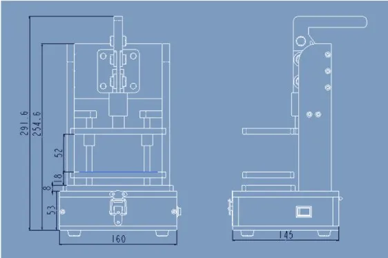 PCBA Test Rack PCB Universal Embryo frame Rack Circuit board fixture testing jig