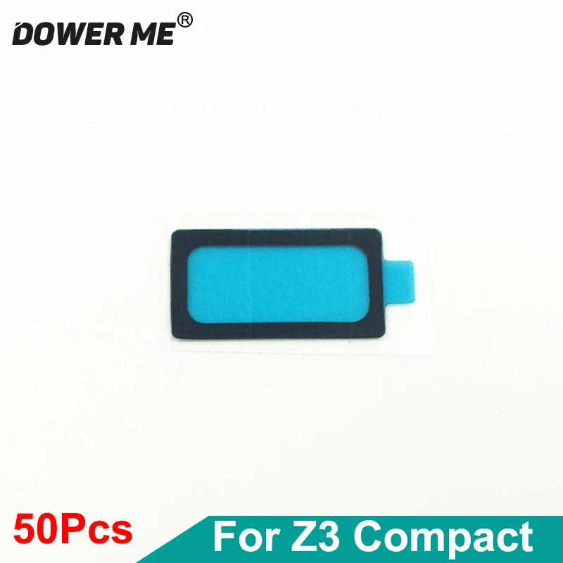 Dower Me 50Pcs/Lot Top Ear Speaker Sticker Earpiece Adhesive Glue For Sony Xperia Z3 Mini Compact M55W 4.6