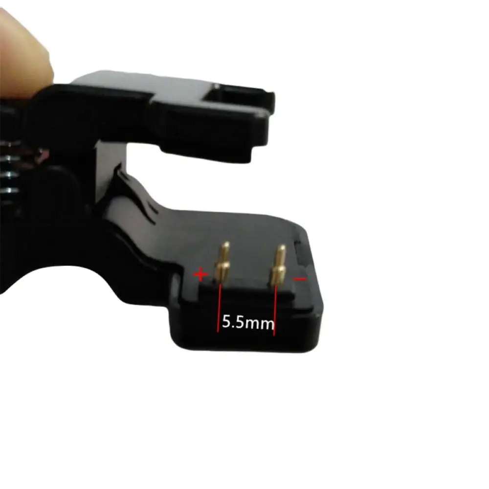 Cargador de reloj deportivo de 2, 3 pines, 4, 5, 6mm, Cable de base de carga USB, Cable de repuesto para Mi Band 4, cargador de pulsera inteligente