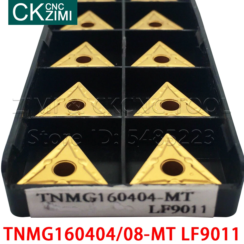 10 قطعة TNMG160404-MT LF9011 TNMG160408-MT LF9011 TNM331 TNM332 كربيد تحول إدراج CNC مخرطة أدوات الخشب تحول أدوات للصلب