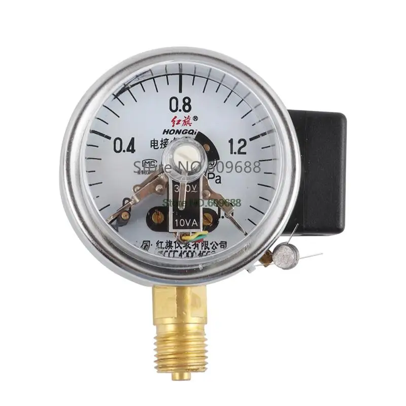 60mm 100mm 150mm Magnetic-assisted Electric Contact Pressure Gaug Electrical Contact Pressure Gauge