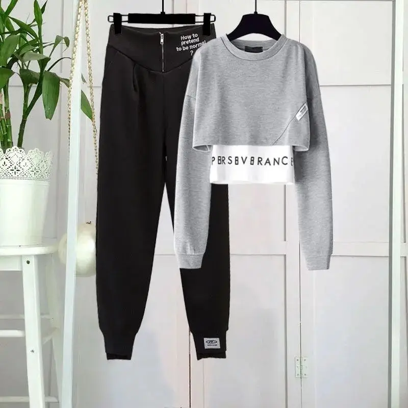 

Women's Tracksuit Set 2 Piece Set Sweatshirt + Pants Sets Suit Spring Autumn Sportswear Joggers Women Tops and Pants Outfits